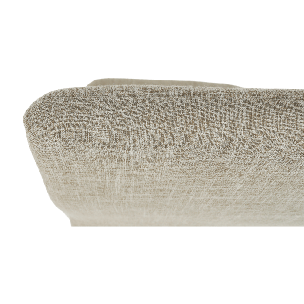 Scaun, material textil bej/cadru metalic fag, COLETA NOVA Kondela
