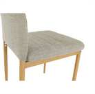 Scaun, material textil bej/cadru metalic fag, COLETA NOVA Kondela