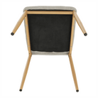 Scaun, material textil bej/cadru metalic fag, COLETA NOVA Kondela