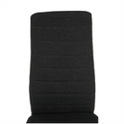 Scaun SAPRI, textil gri închis/metal negru, 41x49x96 cm Kondela