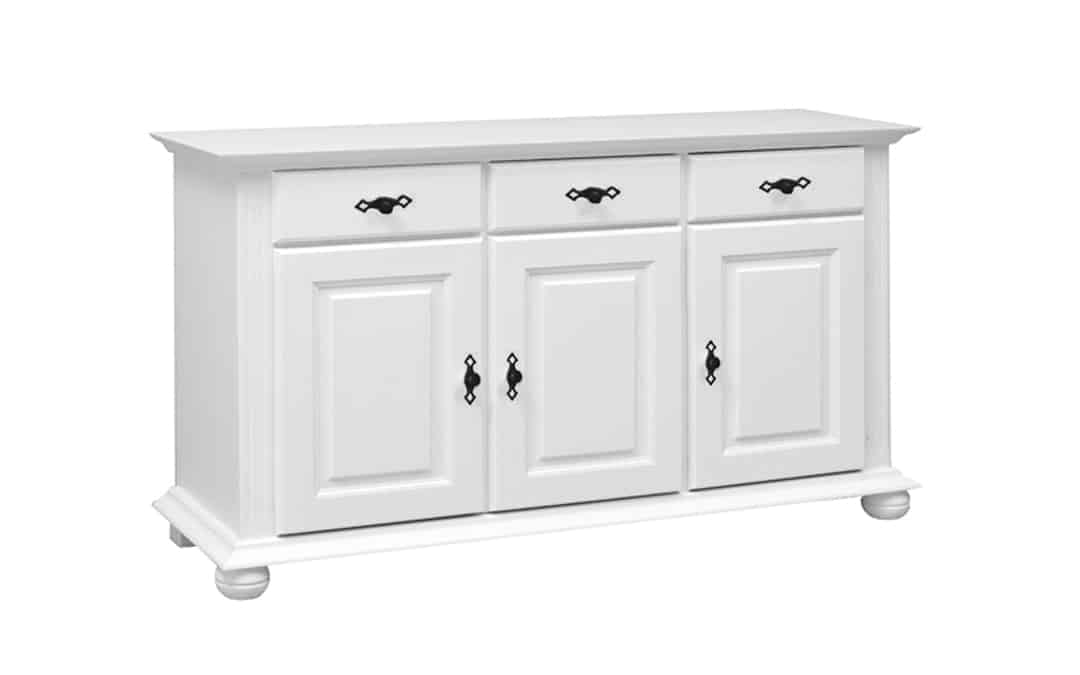 Comoda din lemn masiv Sandra, 144x40x87cm Arboteca