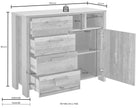 Comoda Cliff , 107 cm latime Arboteca