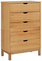 Comoda Post cu sertare , lemn masiv , 76 cm Arboteca