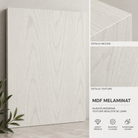 Comodă MANAROLA cu corp negru, 3 sertare și 2 uși, fronturi MDF decor stejar, 150x40x80 cm Arboteca