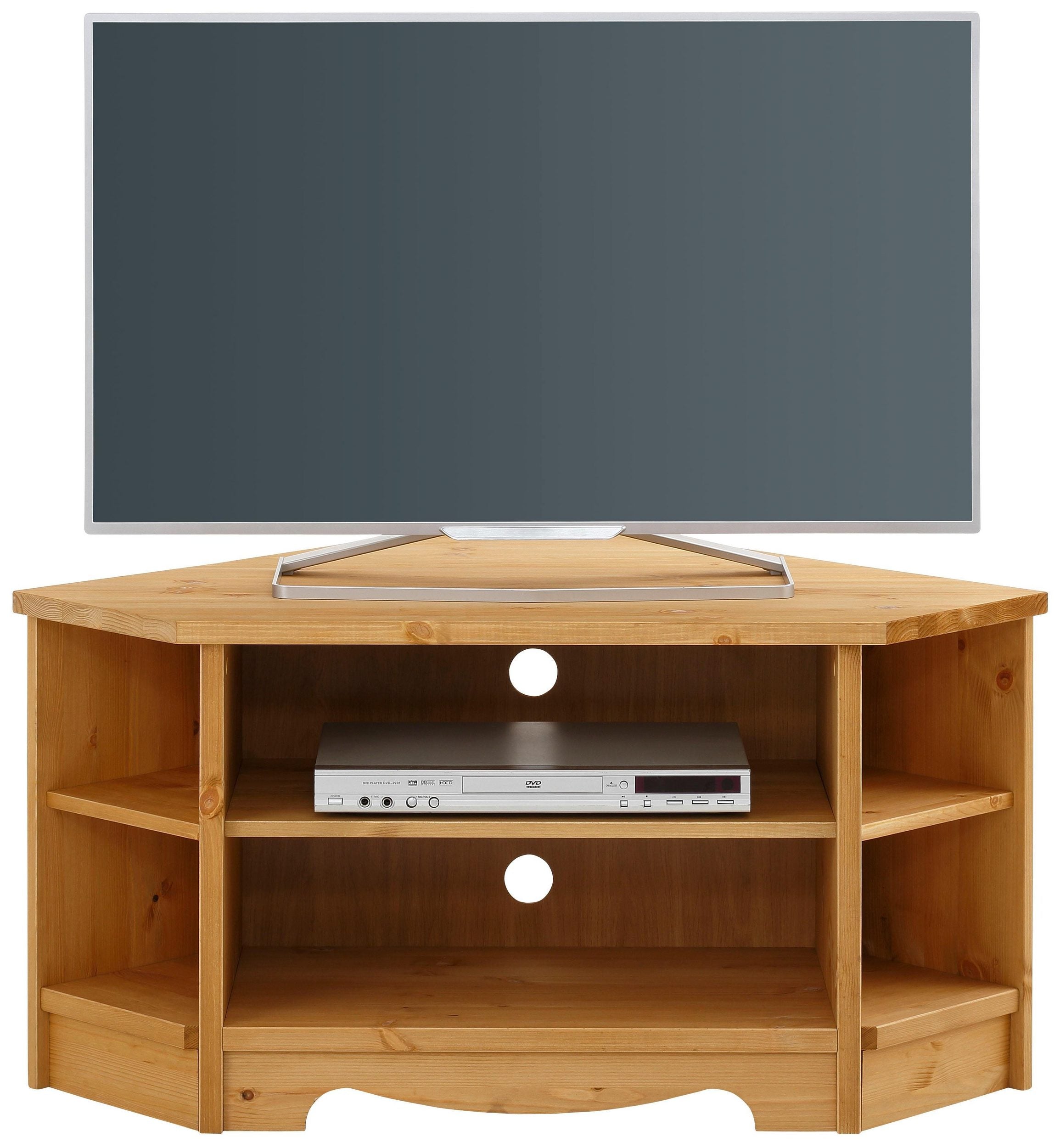 Comoda TV de colt Trinidad , lemn masiv de pin Arboteca