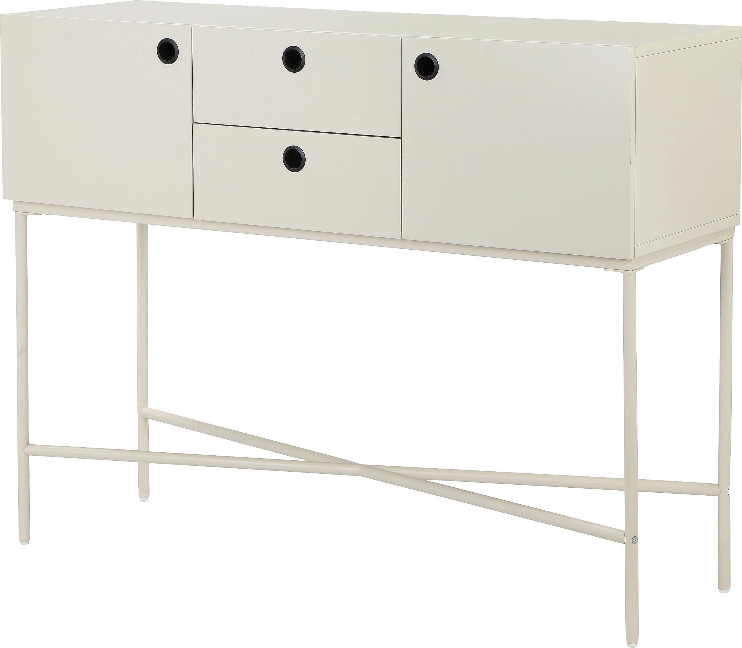 Consola Mariella, Creme, 120 cm latime Arboteca