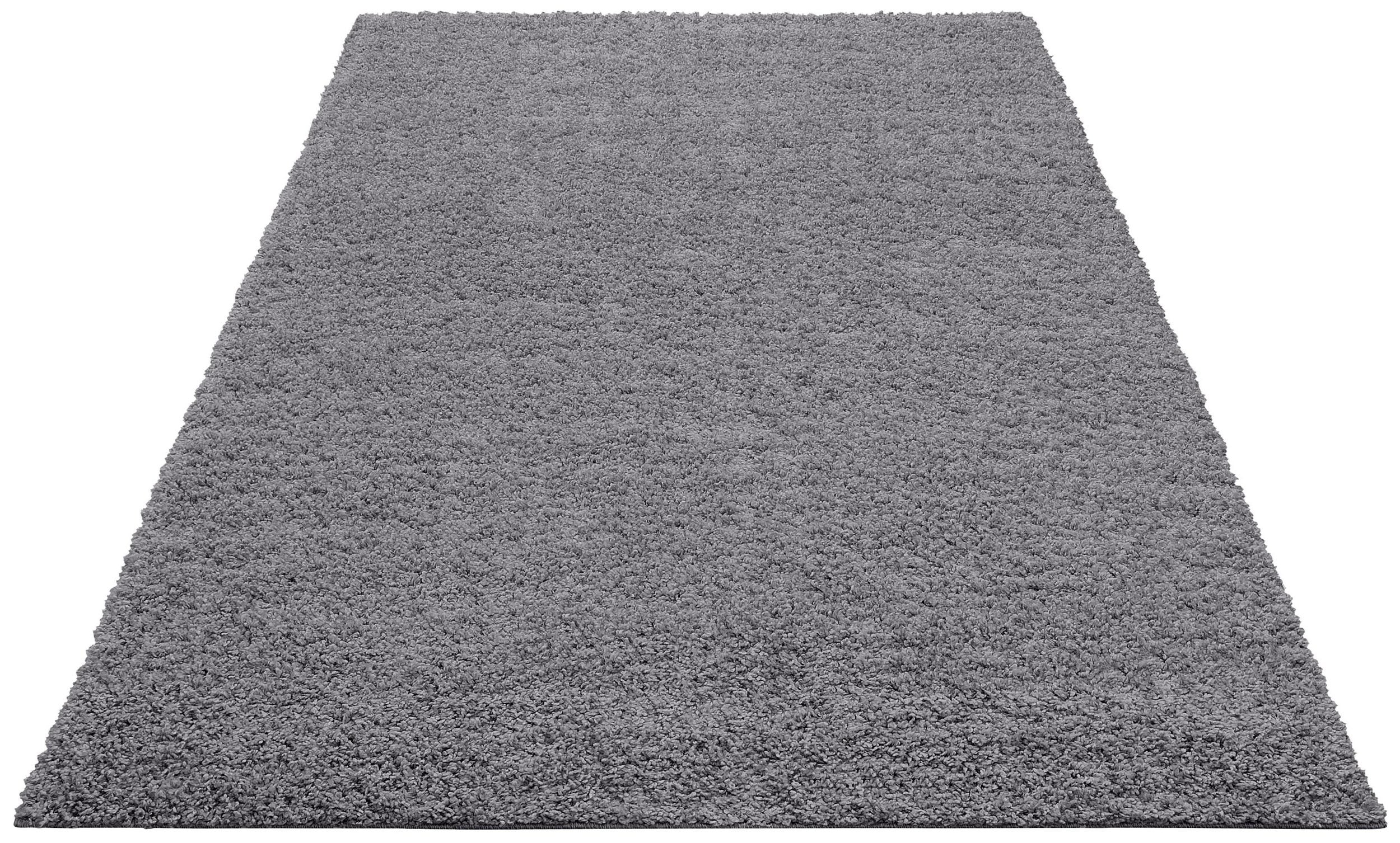 Covor Shaggy 240 × 320 cm, gri, fir lung 30 mm Arboteca