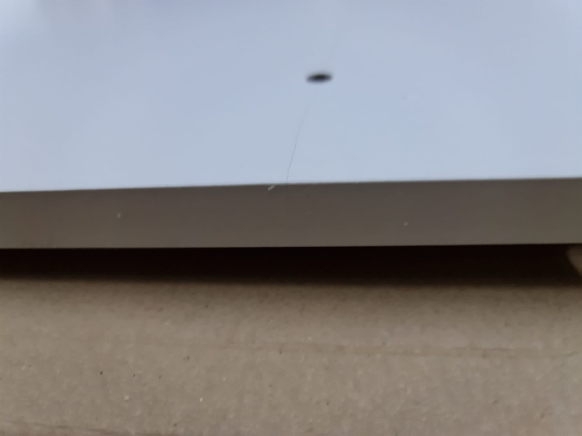 Măsuță de cafea Meran 110 cm, alb, cu sertar și ușă Arboteca
