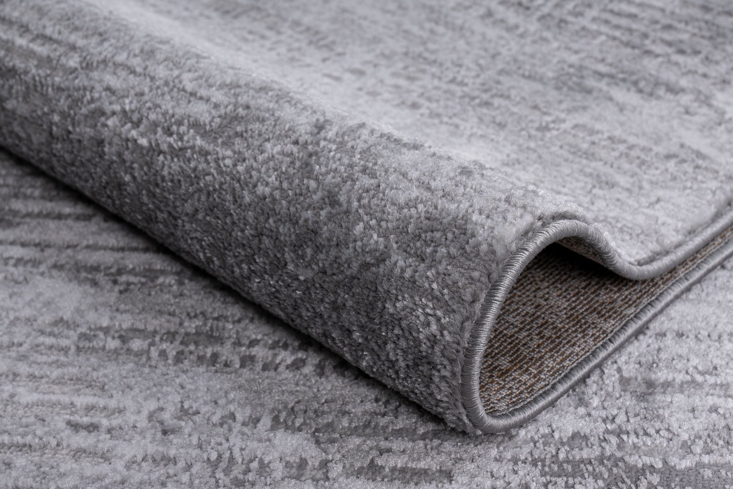 Covor Ariano, gri, structură înalt-joasă, 240×320 cm Arboteca