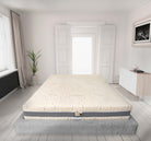 Saltea memory foam Diamond Blue, 7 zone de confort, husă detașabilă, 26 cm Cotton 4D Golden Dreams