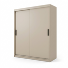 Dressing MENAGGIO cașmir deschis cu 2 uși culisante, PAL melaminat 18 mm, 160x60x200 cm Arboteca