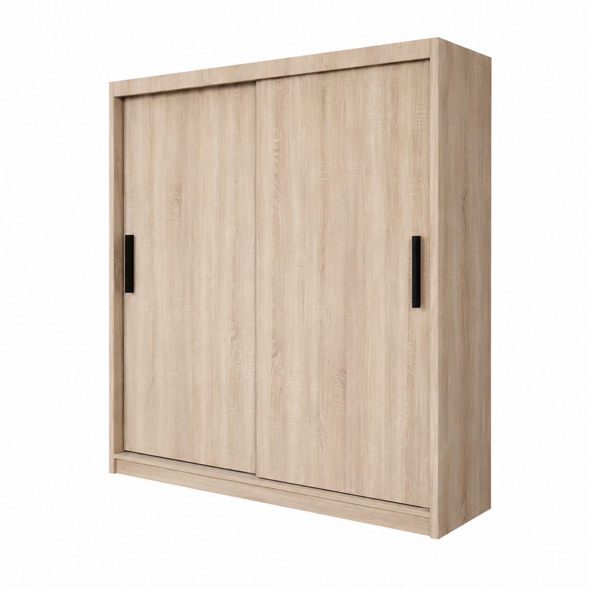 Dressing MENAGGIO sonoma cu 2 uși culisante, PAL melaminat 18 mm, 160x60x200 cm Arboteca