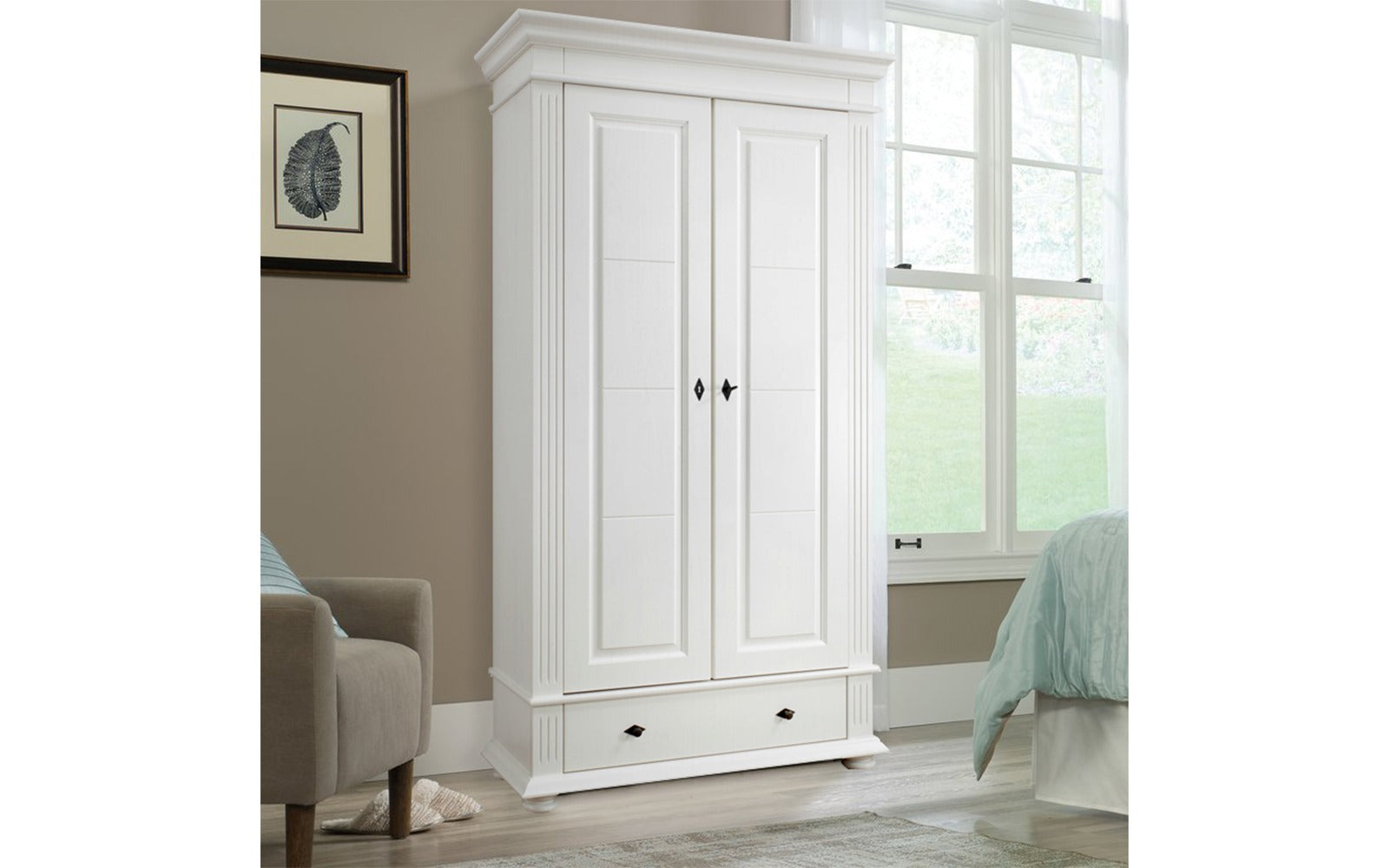 Dulap cu doua usi din lemn masiv Amelie Arboteca