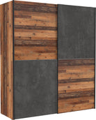 Dulap Cliff cu usi glisante , 170 cm latime Arboteca