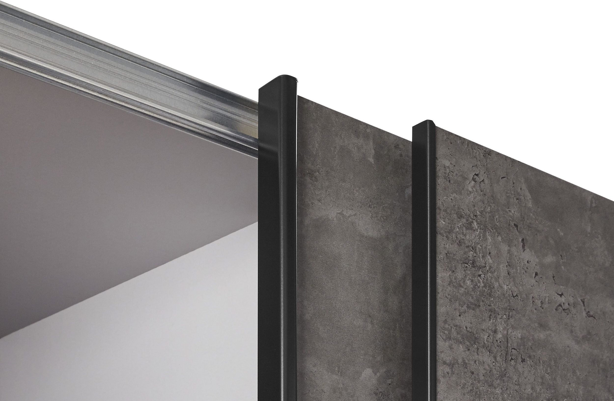 Dulap Narago , Gri-Stejar , 270 cm latime Arboteca