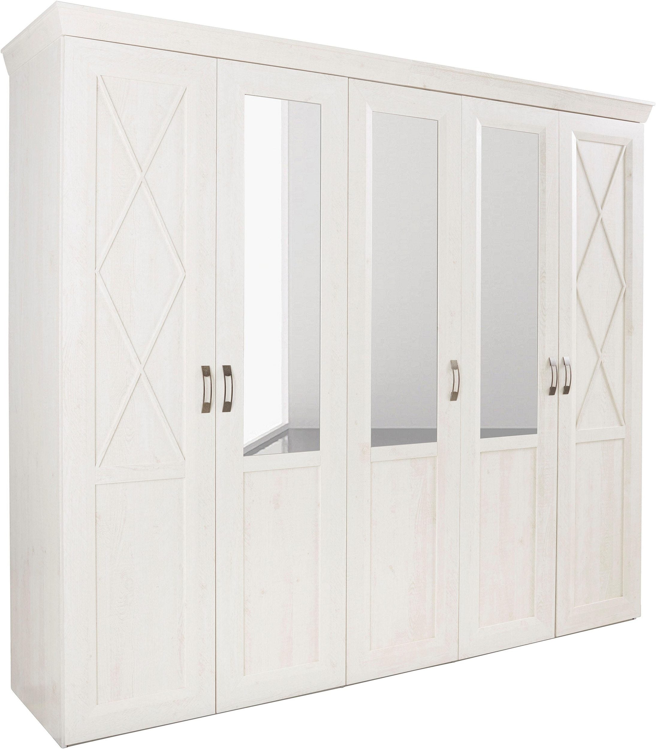 Dulap cu cinci usi si Oglinda Kashmir , 255 cm latime Arboteca