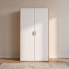 Dulap SIRMIONE cu 2 uși, sonoma și alb, PAL melaminat, 100x50x200 cm Arboteca
