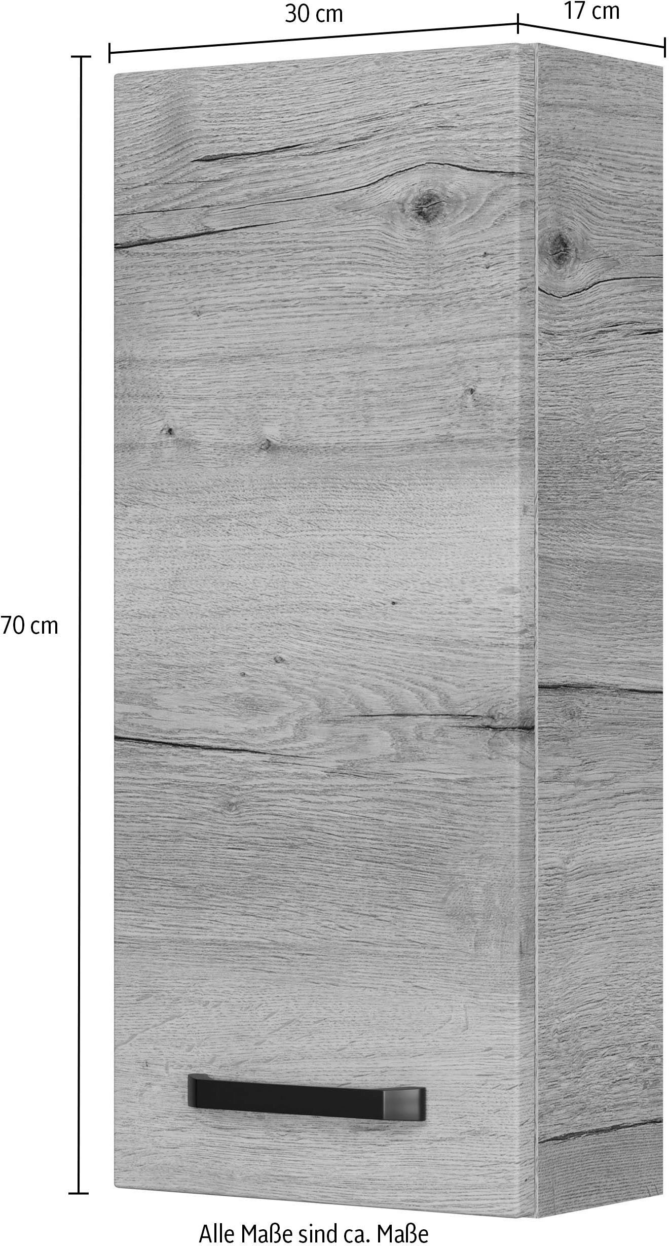 Dulap suspendat de baie Safir, 70 cm inaltime Arboteca