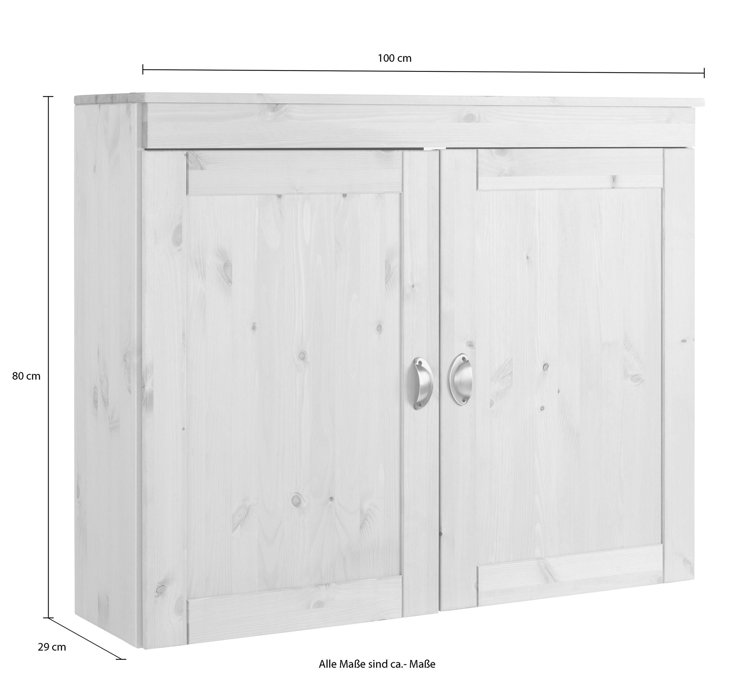 Dulap suspendat de bucatarie Toscana , lemn , 100 cm Arboteca