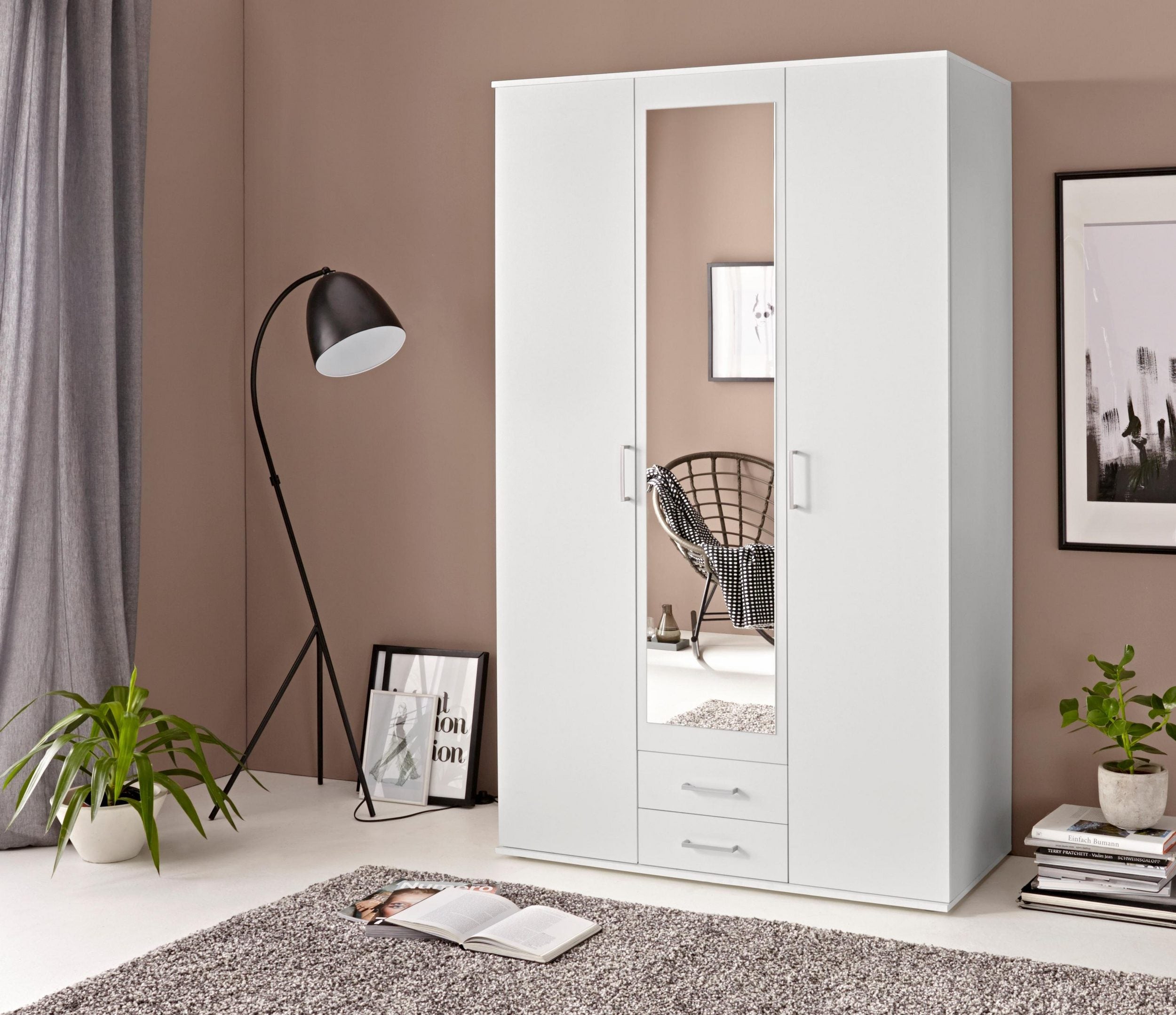 Dulap cu trei usi Karl , 120 cm latime Arboteca