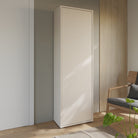 Dulap de hol Alice Springs, alb, 60×192×35 cm, Push-to-Open Arboteca