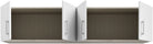 Suprapozabil pentru dulap, alb, 177,5x54,2x38,1 cm Arboteca