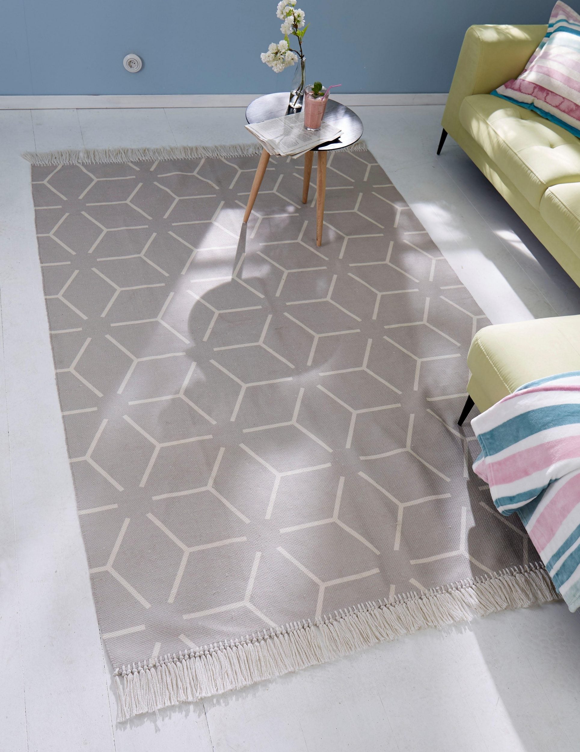 Covor Tocara 120 × 180 cm, taupe, fir scurt Arboteca