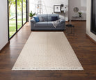 Covor Tocara 120 × 180 cm, taupe, fir scurt Arboteca
