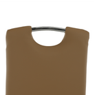 Scaun dining SANREMO, piele ecologică bej/crom, piele ecologică/crom, 42x43x99 cm Kondela