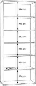 Etajera Tempra , 73.7 cm latime Arboteca