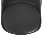 Scaun pivotant elegant SANTENA, gri închis, piele ecologică, 48x57.5x82.5 cm Kondela
