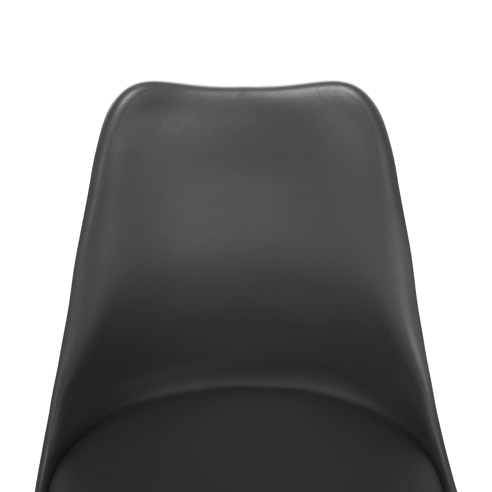 Scaun pivotant elegant SANTENA, gri închis, piele ecologică, 48x57.5x82.5 cm Kondela