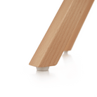 Scaun pivotant elegant SANTENA, gri închis, piele ecologică, 48x57.5x82.5 cm Kondela