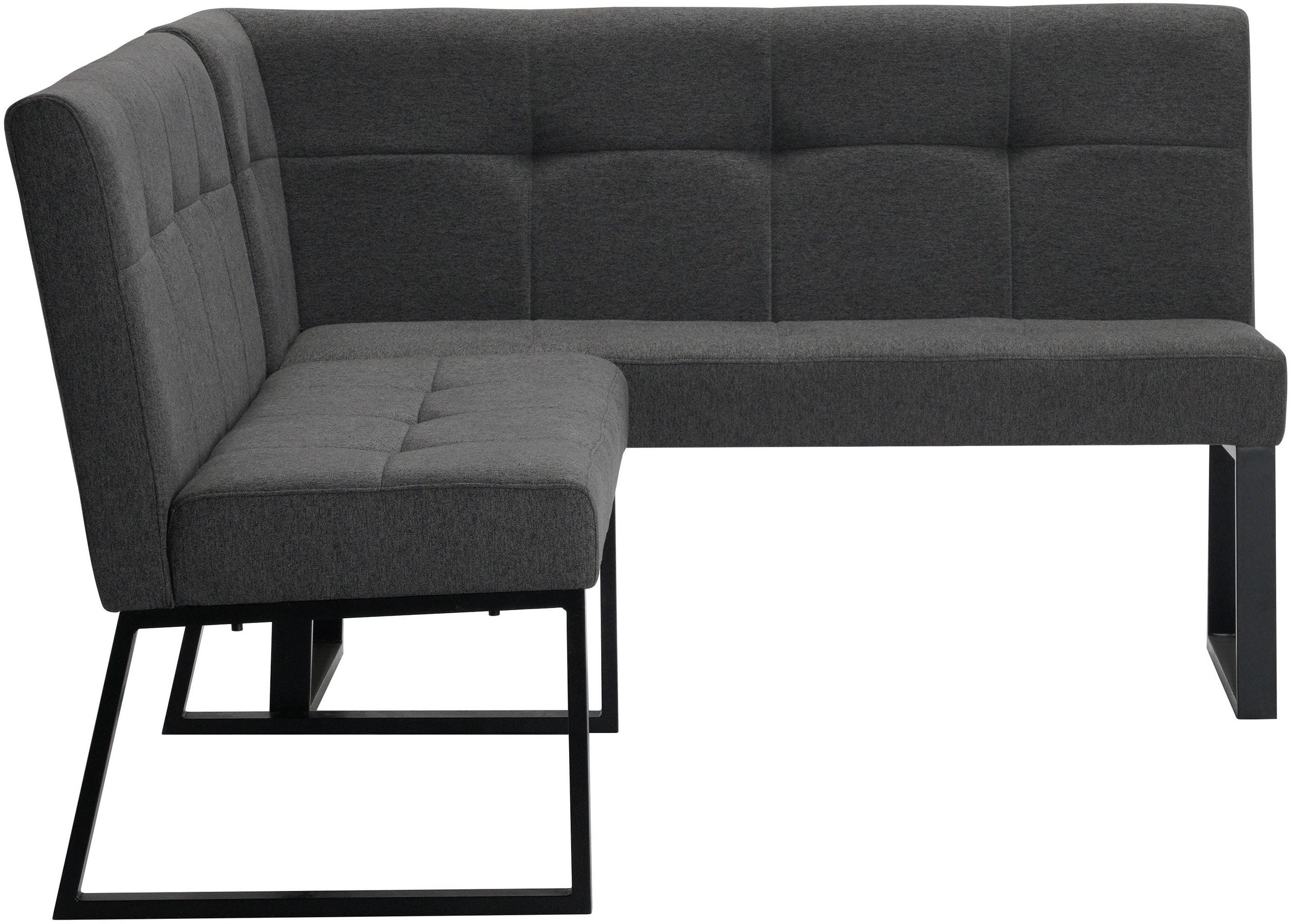 Set colțar bucătărie Geranium, masă și 2 scaune, 180×141×80,5 cm Arboteca