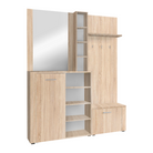 Set pentru anticameră CORTINA, stejar sonoma, 150x32x190 cm Kondela