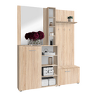 Set pentru anticameră CORTINA, stejar sonoma, 150x32x190 cm Kondela