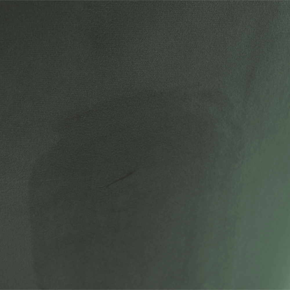 Fotoliu de design, material textil Velvet verde, FEDRIS Kondela