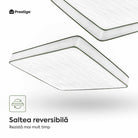 Saltea FRESH ERGO GREEN LINE, spumă poliuretanică, reversibilă, hipoalergenică, ortopedică, Grosime 16 cm  - Prestige Home