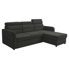 Set canapea universală FORLI, gri, pe stânga, 220x165x85 cm Kondela