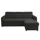 Set canapea universală FORLI, gri, pe stânga, 220x165x85 cm Kondela