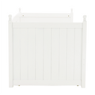 Pat cu pat suplimentar, lemn de pin, alb, 90x200, GLAMIS Kondela