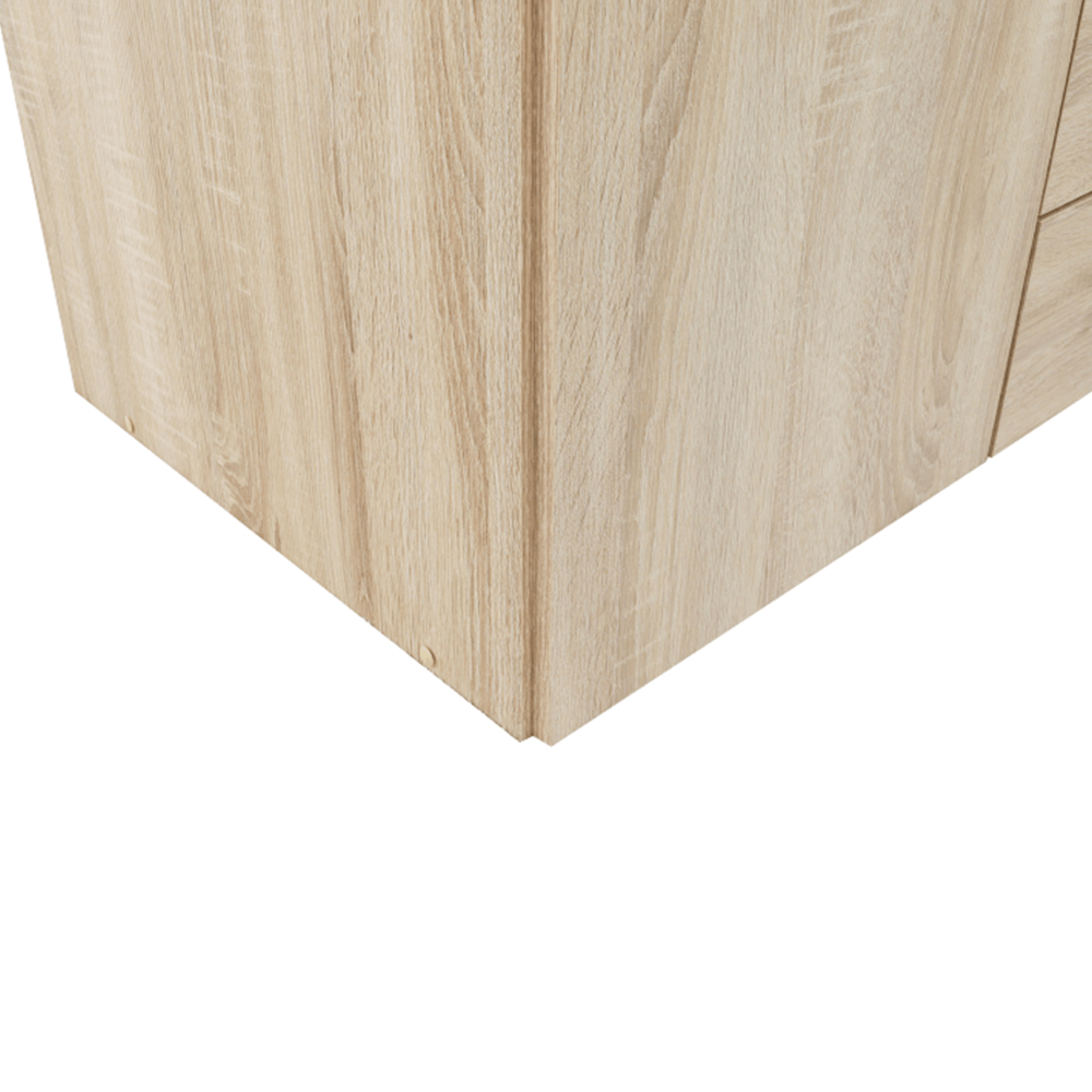 Dulap GUARDA, 4 uși, stejar sonoma, 154x49.5x200.4 cm Kondela