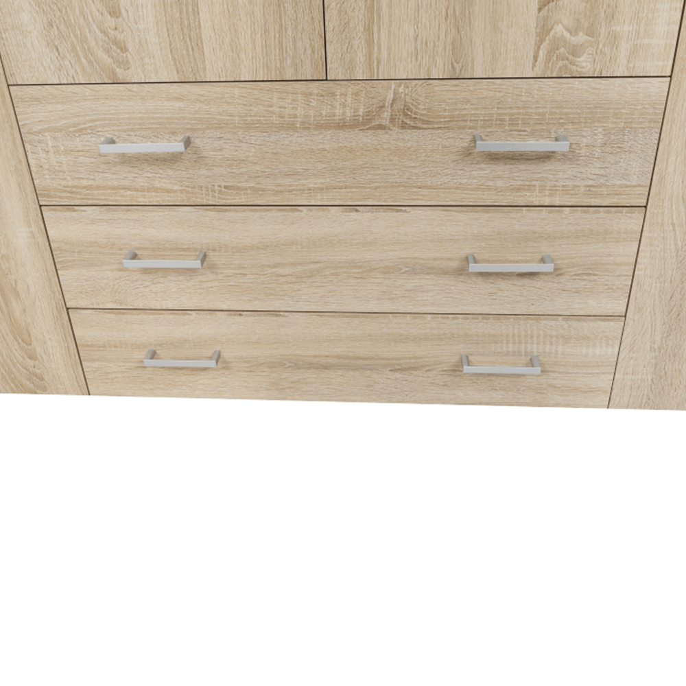 Dulap, 4 uşi, stejar sonoma, GWEN 70429 Kondela