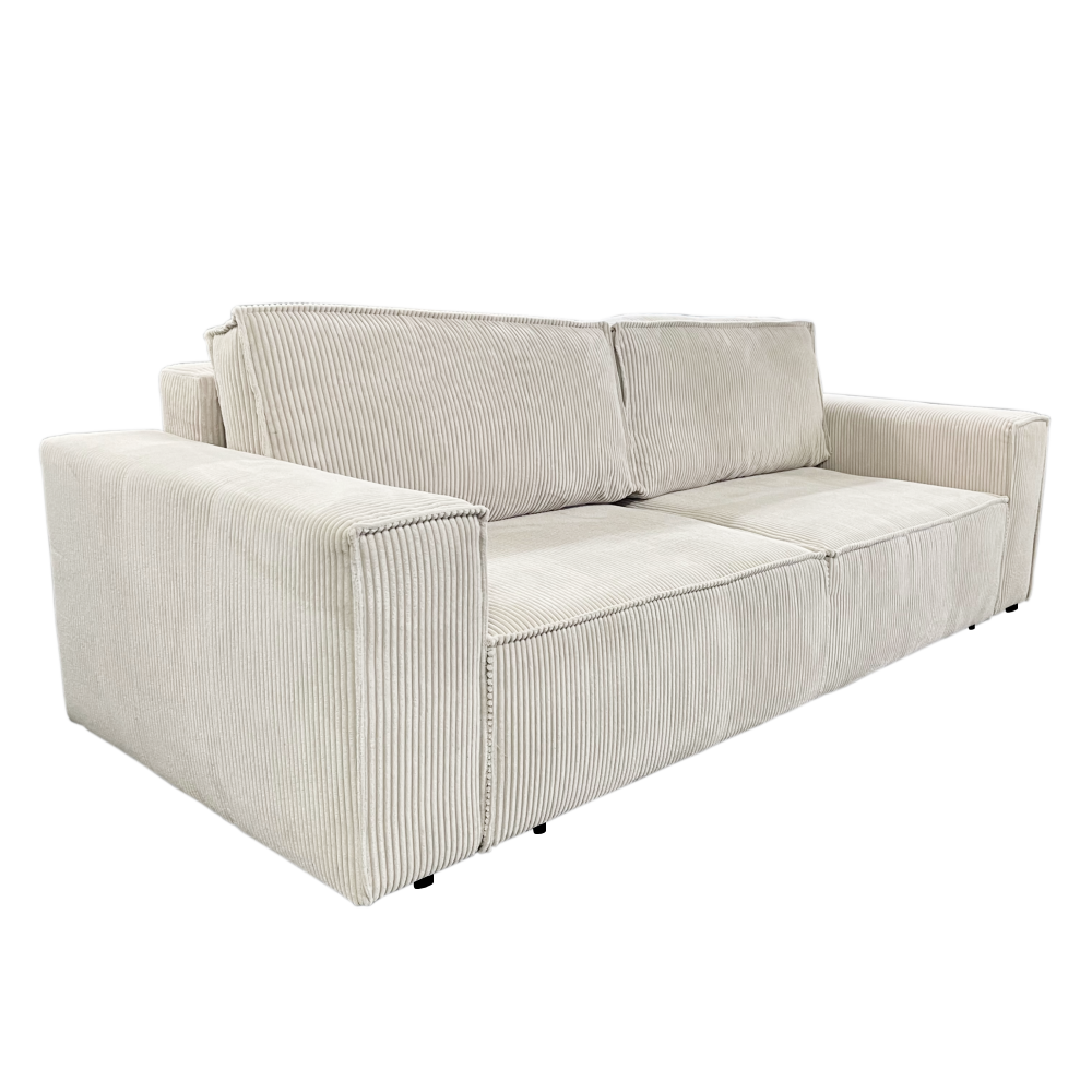 Canapea extensibilă ASSISI BIG, bej, 240x102x73 cm Kondela