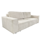 Canapea extensibilă ASSISI BIG, bej, 240x102x73 cm Kondela