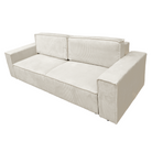 Canapea extensibilă ASSISI BIG, bej, 240x102x73 cm Kondela