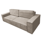 Canapea extensibilă ASSISI BIG, gri-bej Taupe, 240x102x73 cm Kondela