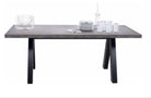 Masă 200 × 100 cm, gri antracit, MDF Arboteca