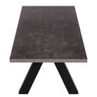 Masă 200 × 100 cm, gri antracit, MDF Arboteca