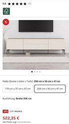 Set living cu fronturi din MDF vopsit – comodă TV și două vitrine Arboteca